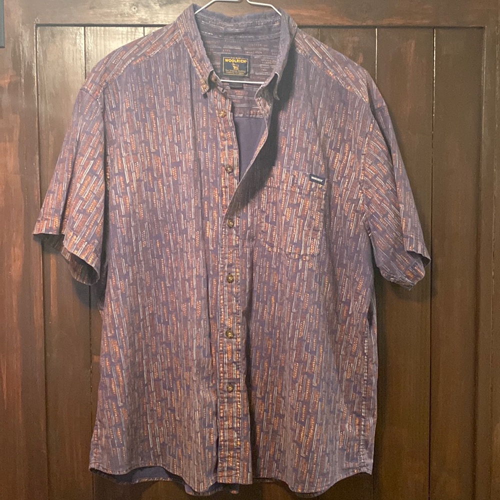 Wool rich button Down